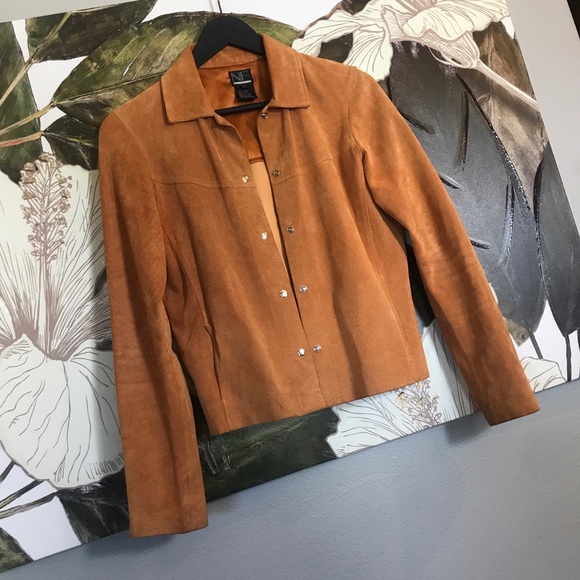 VINTAGE Suede Jacket - Picture 6 of 10